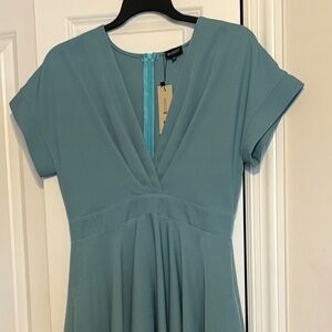 Bluzat semi-formal dress with pockets (never worn)